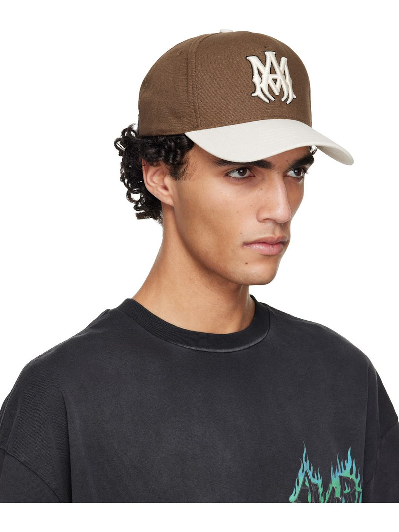 AMIRI Brown & Beige MA Outline Two Tone Cap outlook