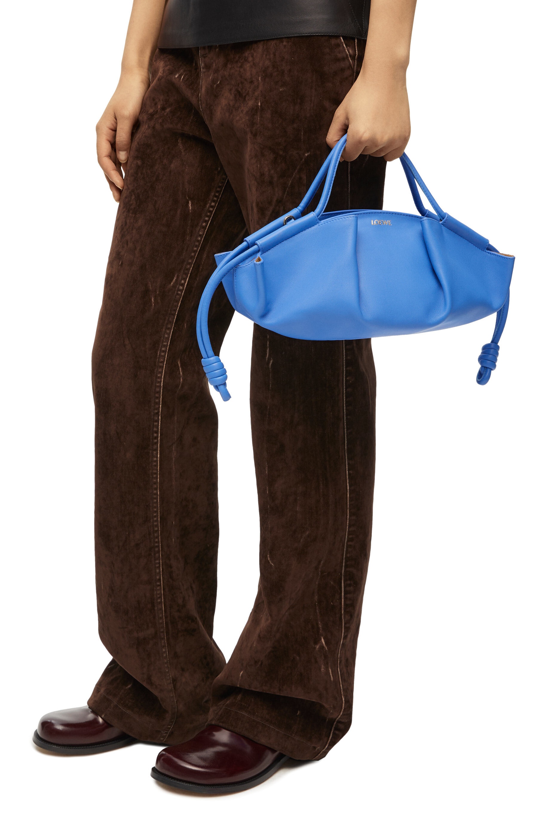 Small Paseo bag in shiny nappa calfskin - 2