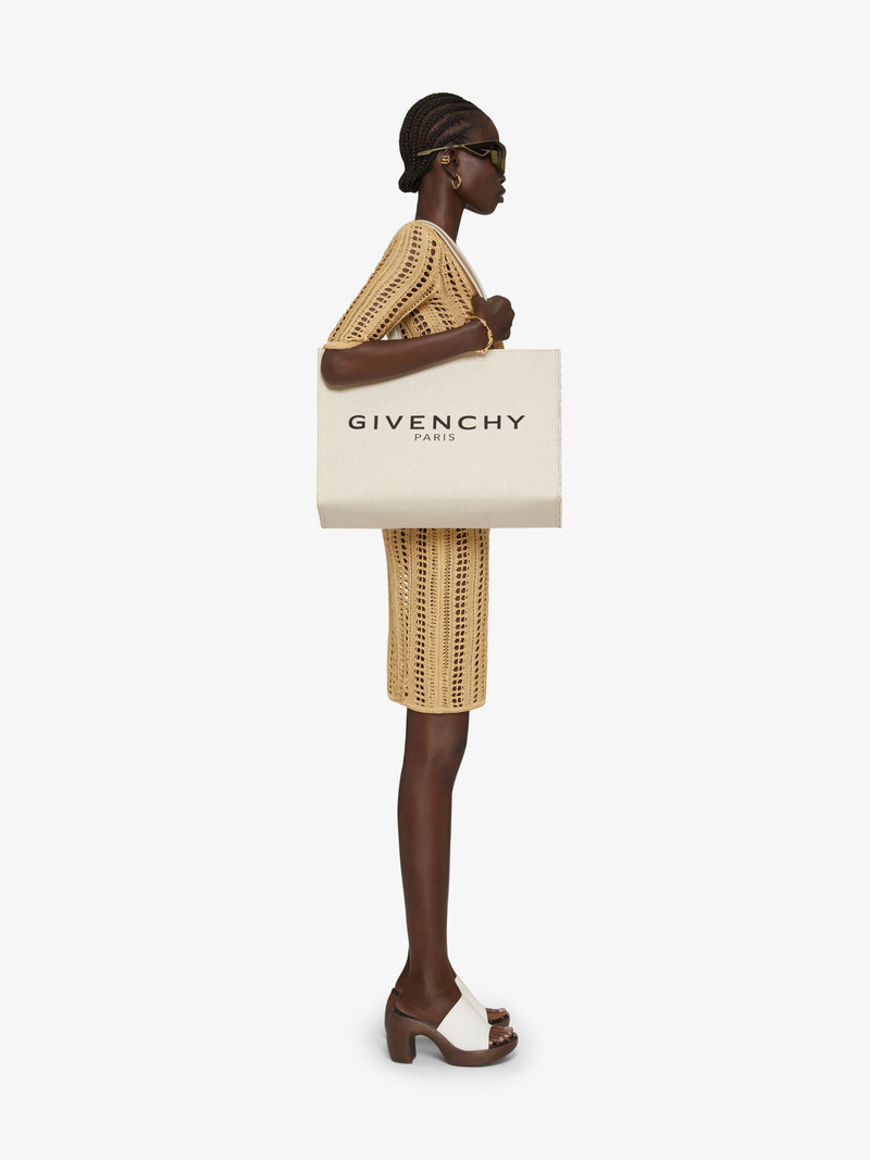 Givenchy LARGE G-TOTE SHOPPING BAG IN CANVAS outlook