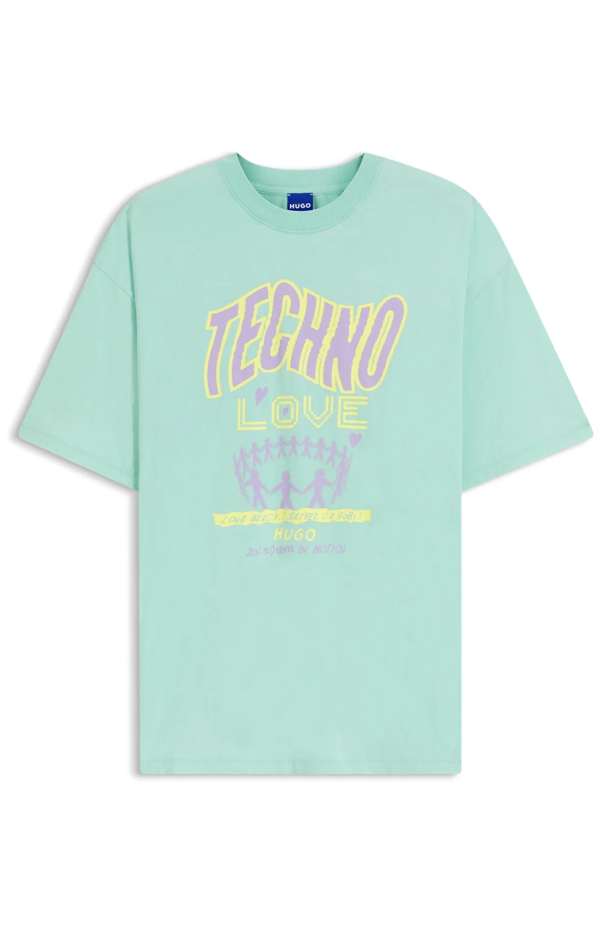 COTTON-JERSEY T-SHIRT WITH PRINTED ARTWORK - 1