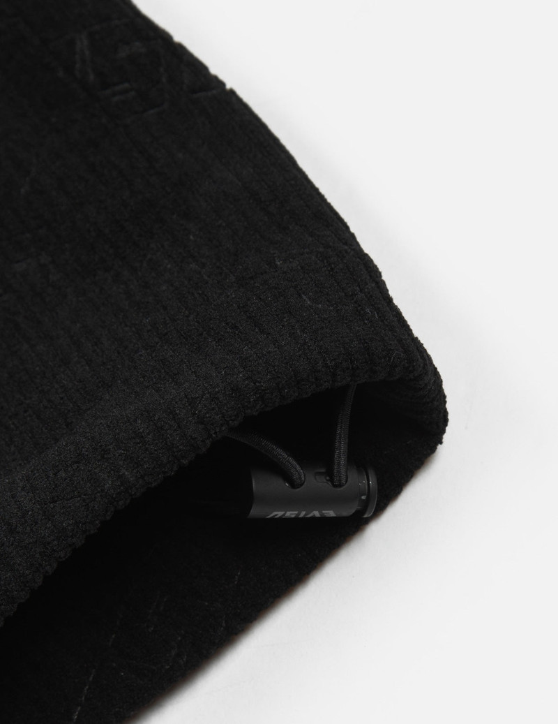 ALLOVER DEBOSS LOGO AND SEAGULL EMBROIDERY LOOSE FIT HOODED CORDUROY JACKET 8