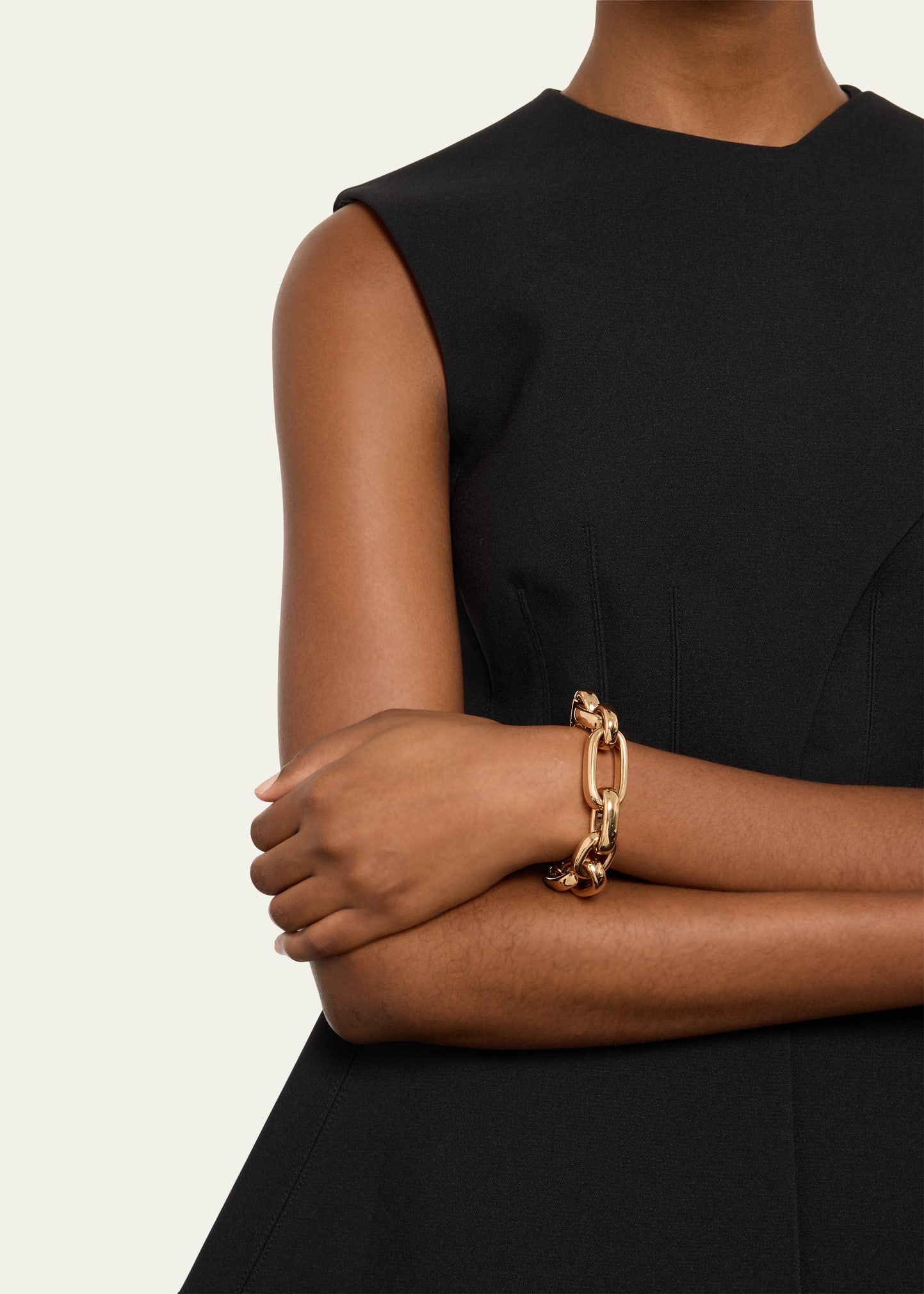 18K Rose Gold Iconica Bold Chain Link Bracelet - 2