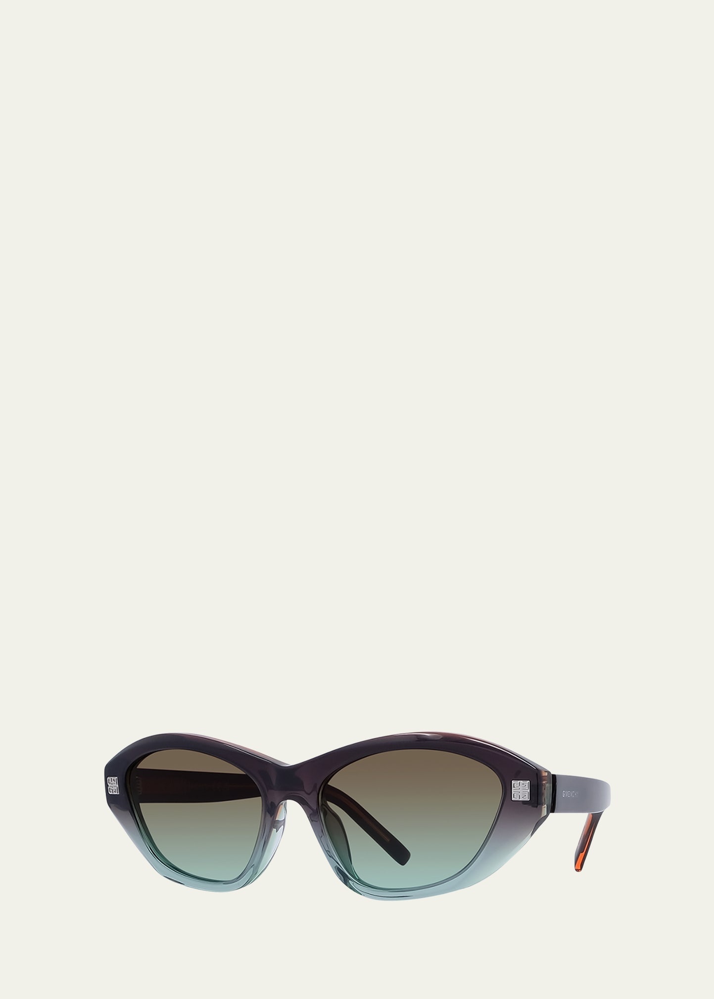 4G Logo Acetate Cat-Eye Sunglasses - 2