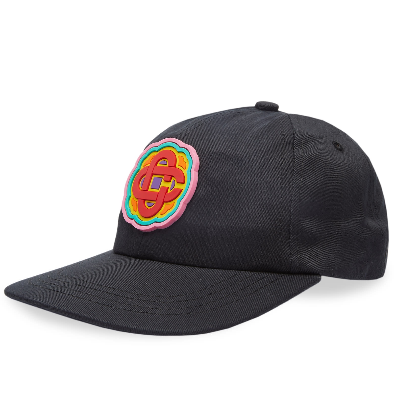 Casablanca Rainbow Monogram Cap - 1