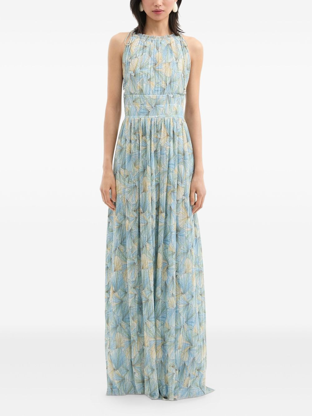 floral-pattern maxi dress - 2