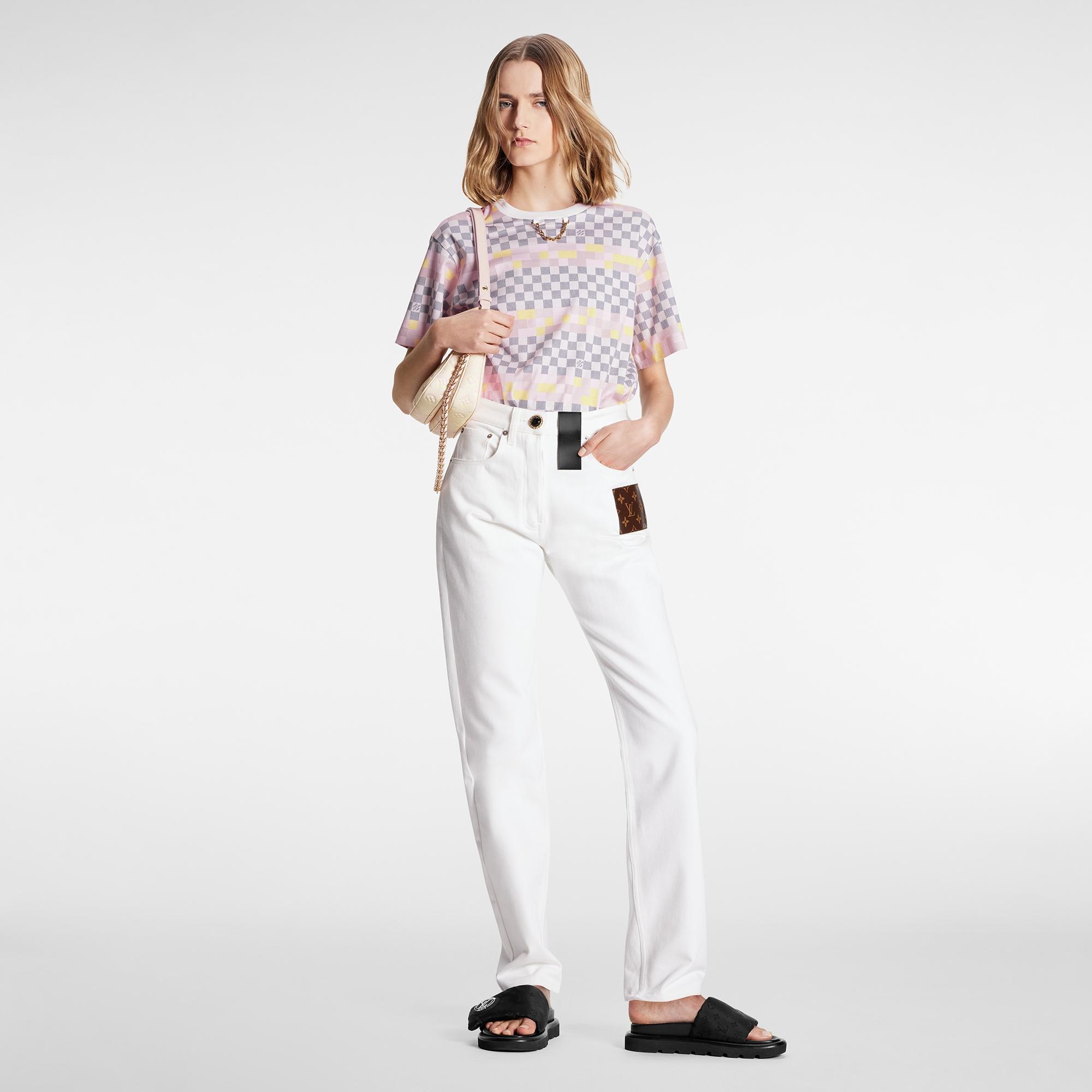 Pixel Damier T-Shirt - 2
