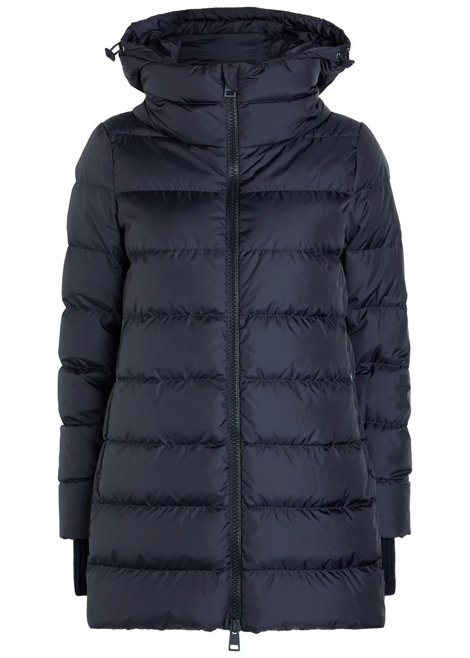 Herno Hooded Quilted Nylon Jacket - 1