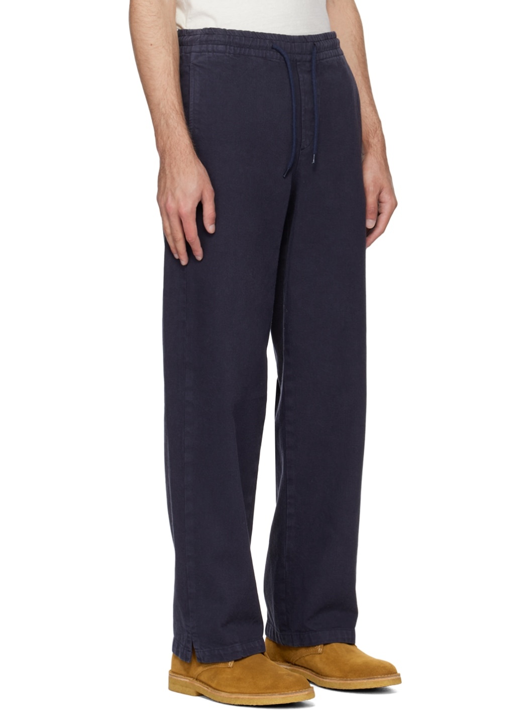 Navy Vincent Trousers - 2