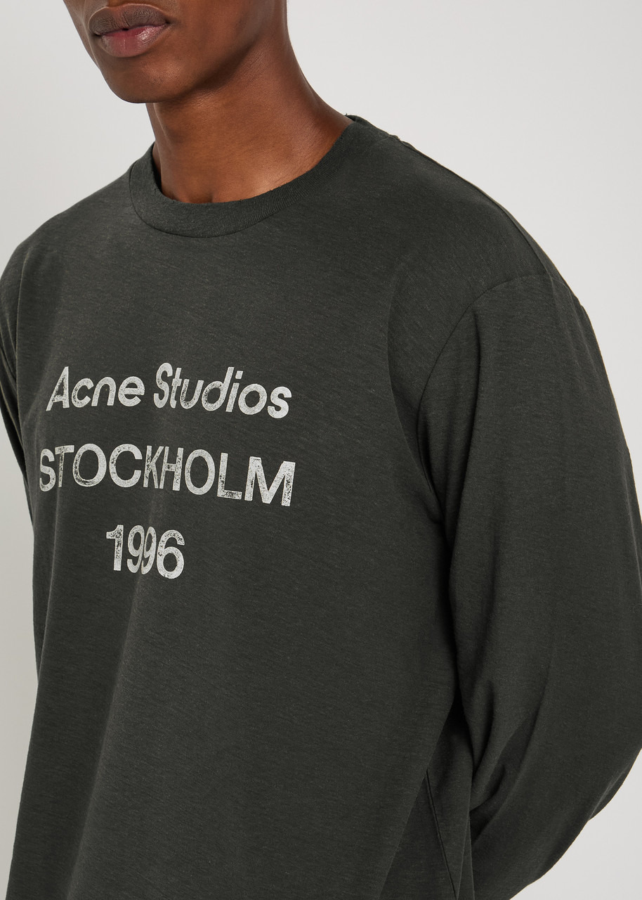 Acne Studios Logo Cotton-blend T-shirt - 5