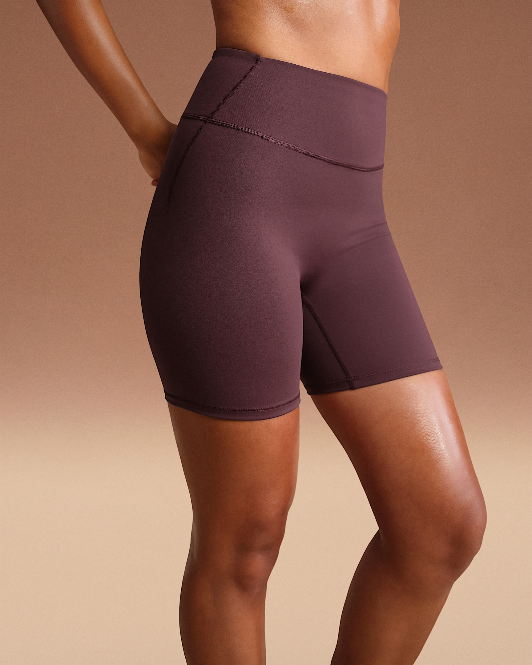 NikeSKIMS Matte Women's High-Waisted 5" Biker Shorts - 2
