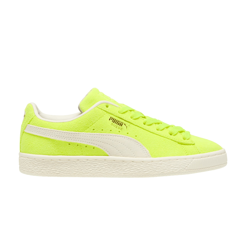 Wmns Suede 'Neon - Electric Lime' - 1