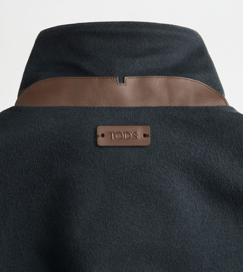 FIELD JACKET IN T15 WOOL DRAP - GREY 6