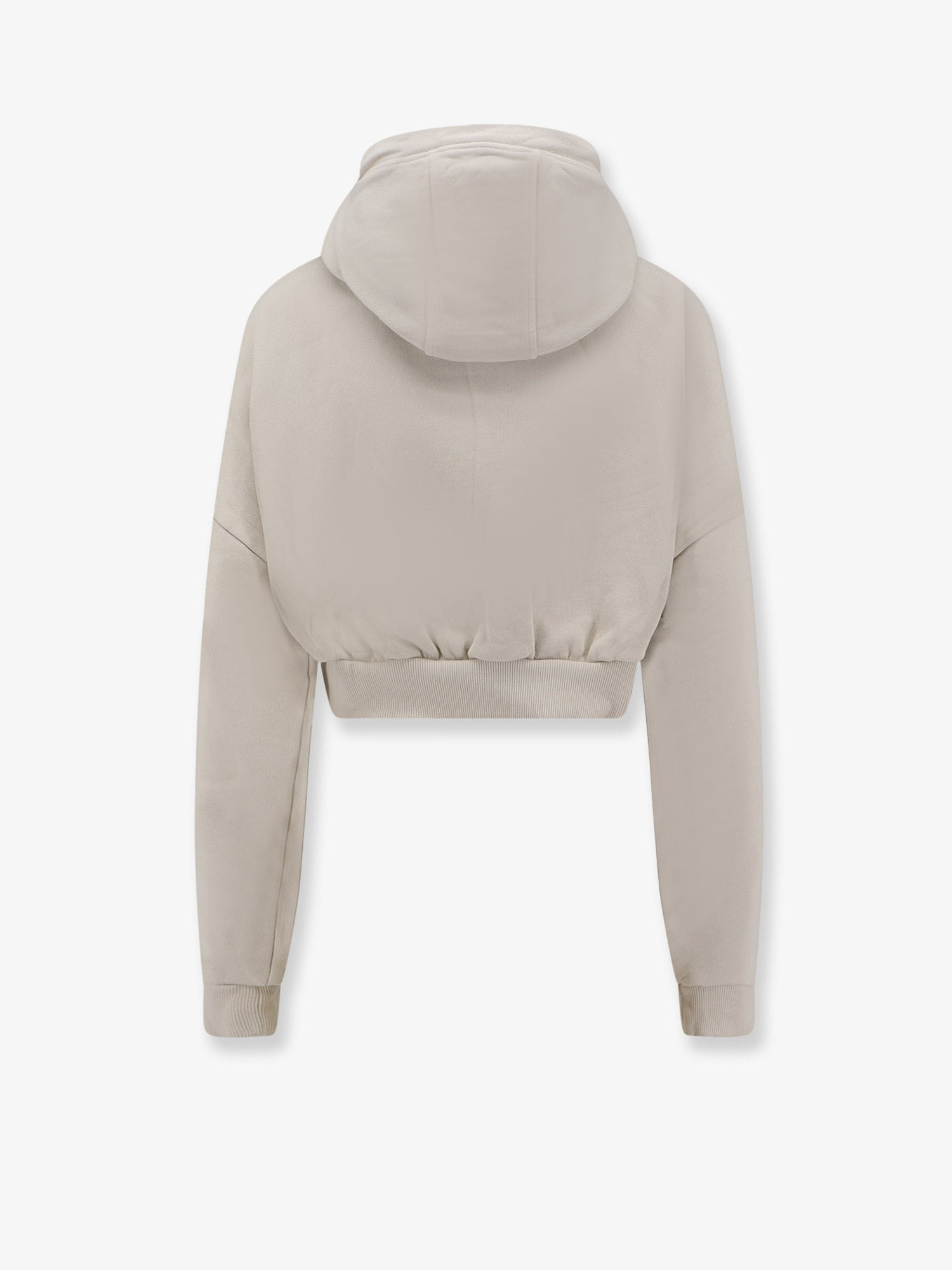 Entire Studios Cropped Full Zip Cotton Sweatshirt - 5