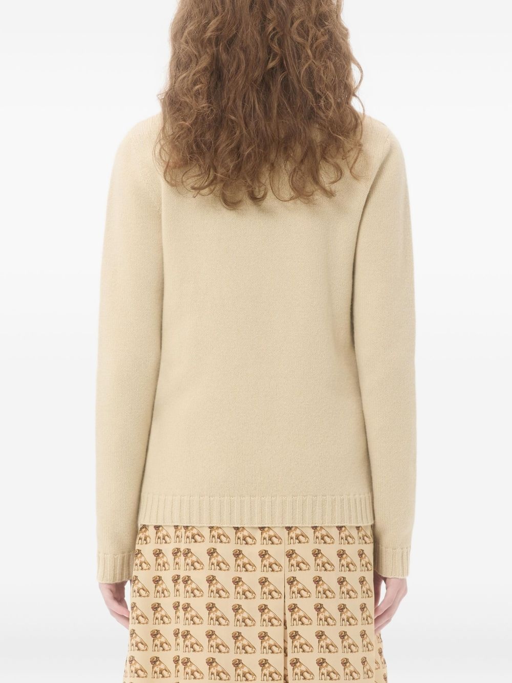 heart-embellished sweater - 4