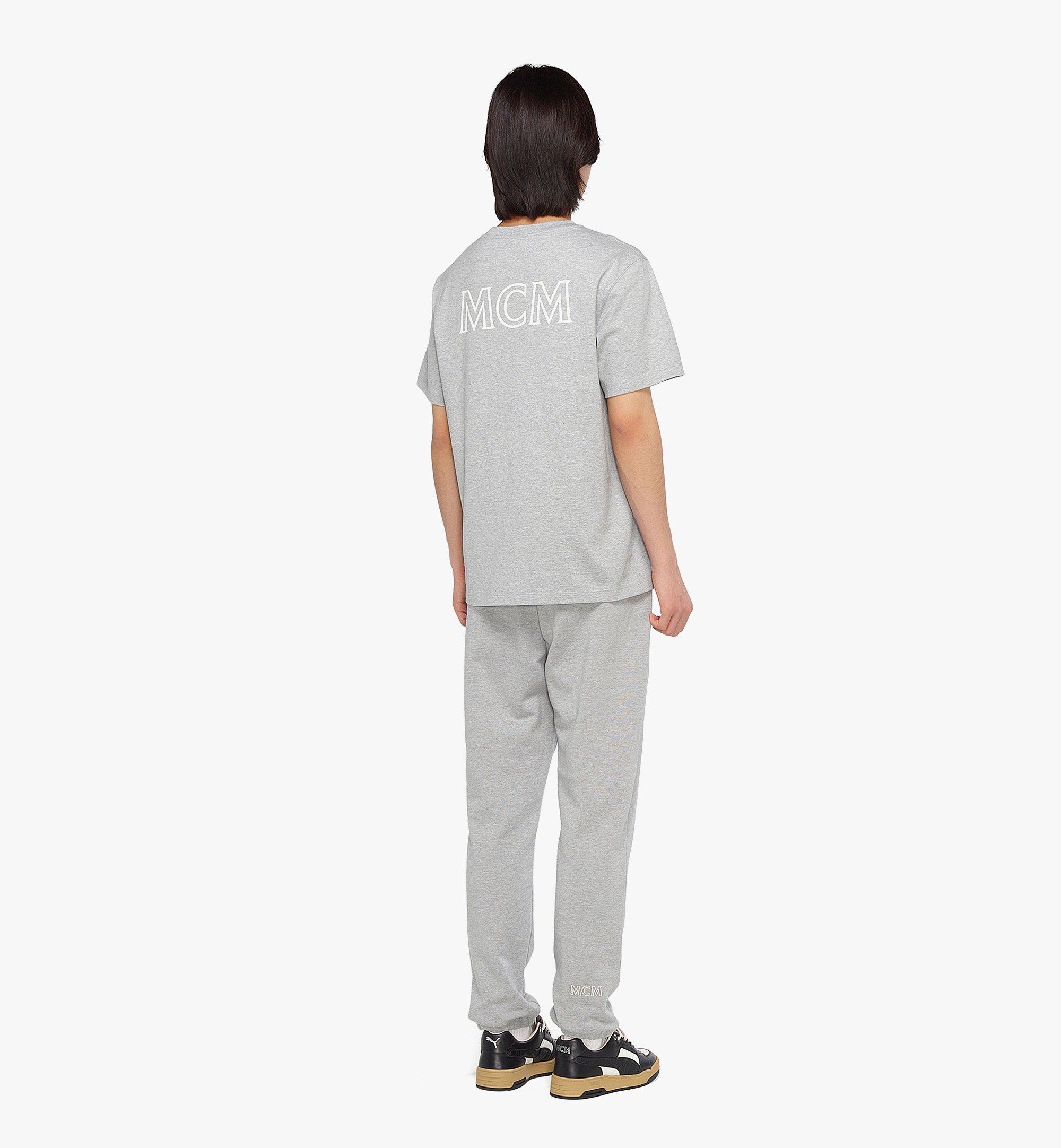 Men's MCM Essentials Logo T-Shirt in Organic Cotton - 4