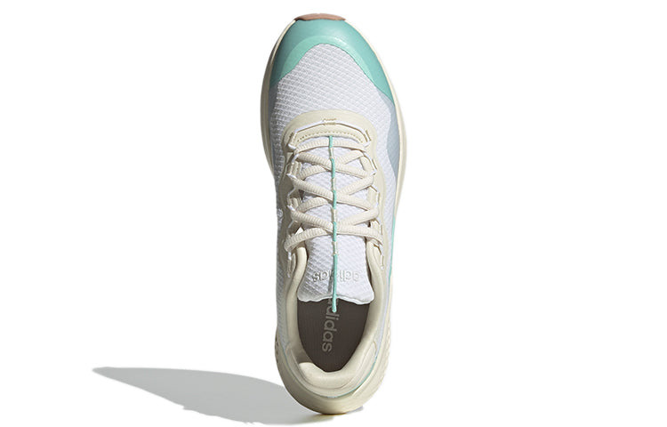 (WMNS) adidas neo Primrose Sleek 'White Green' FZ1938 - 5