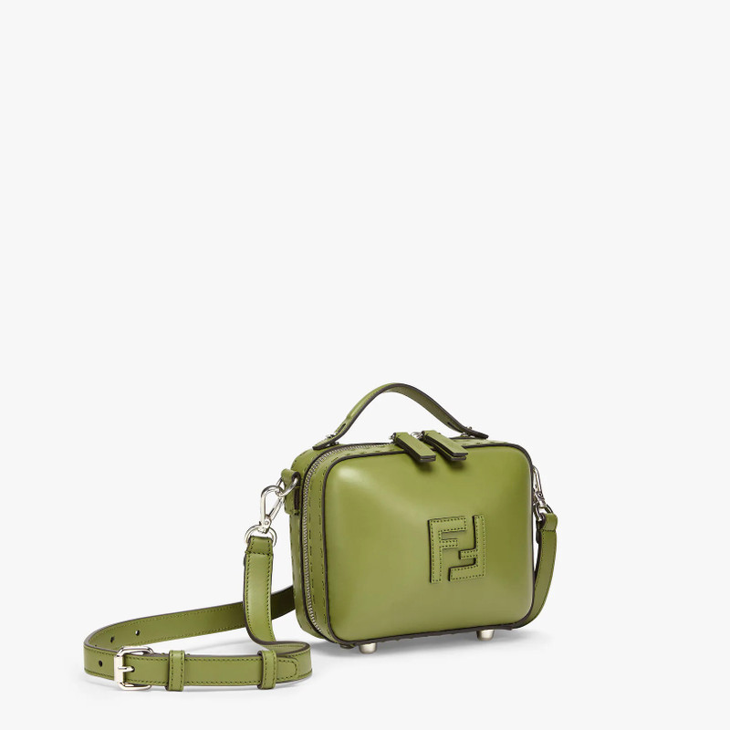 Green leather mini-bag 2