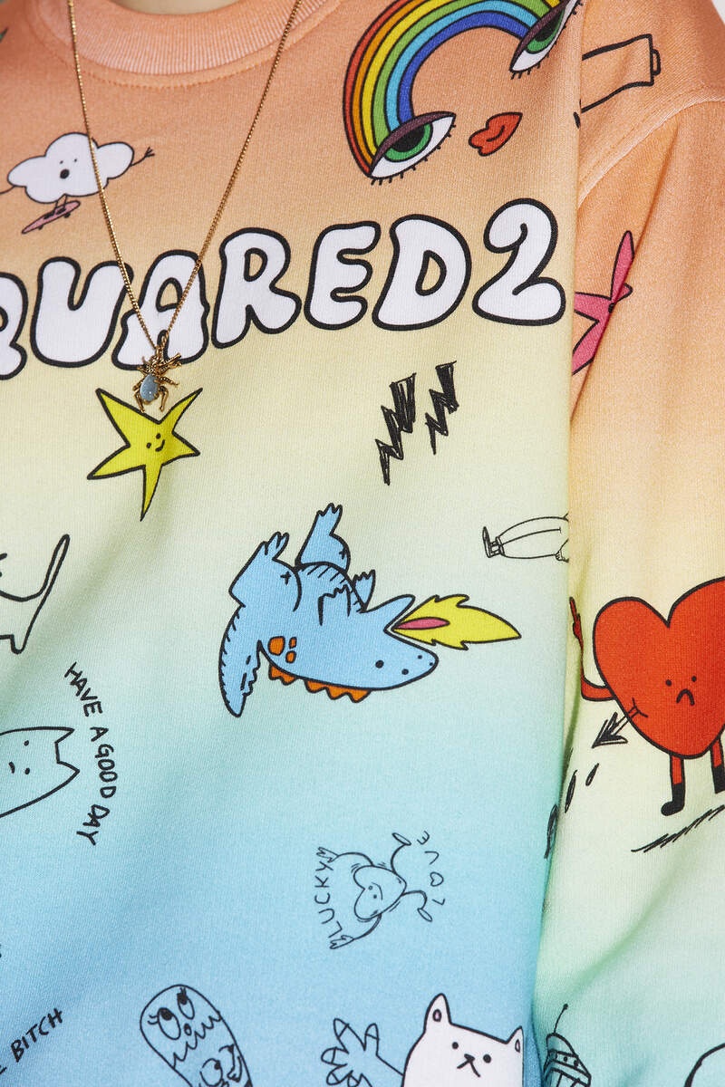 CARTOON COOL SWEATER - 4