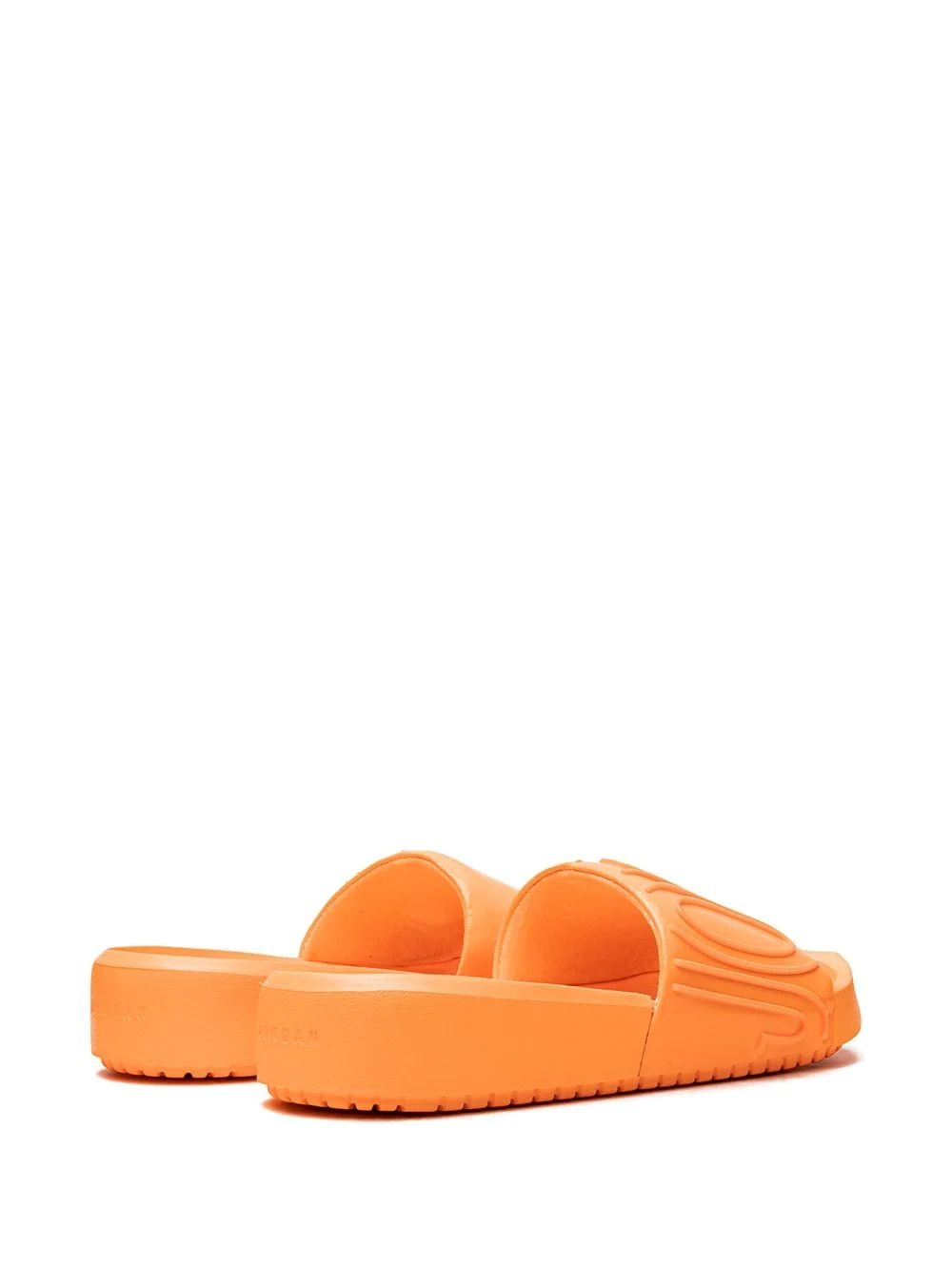 Nola logo-embossed slides - 3