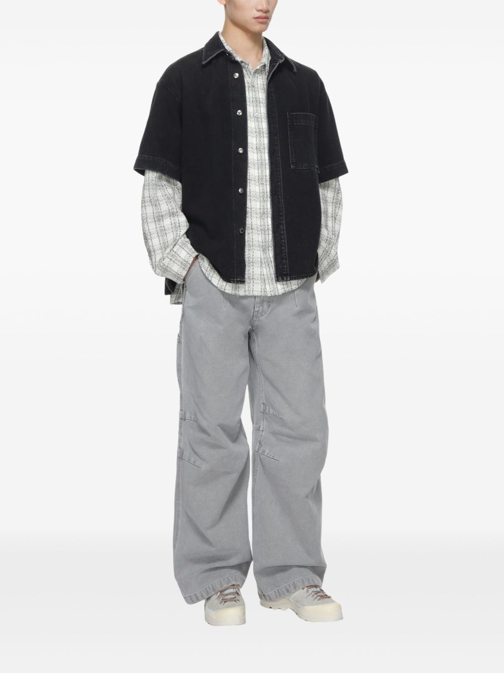 cotton-blend shirt - 3