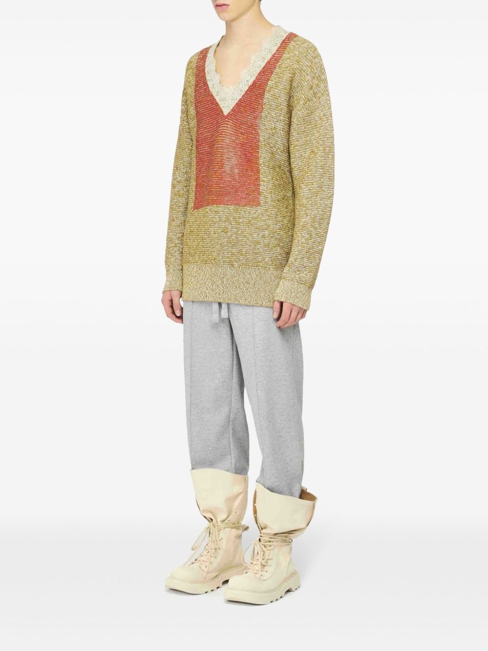 Pintuck track pants - 2