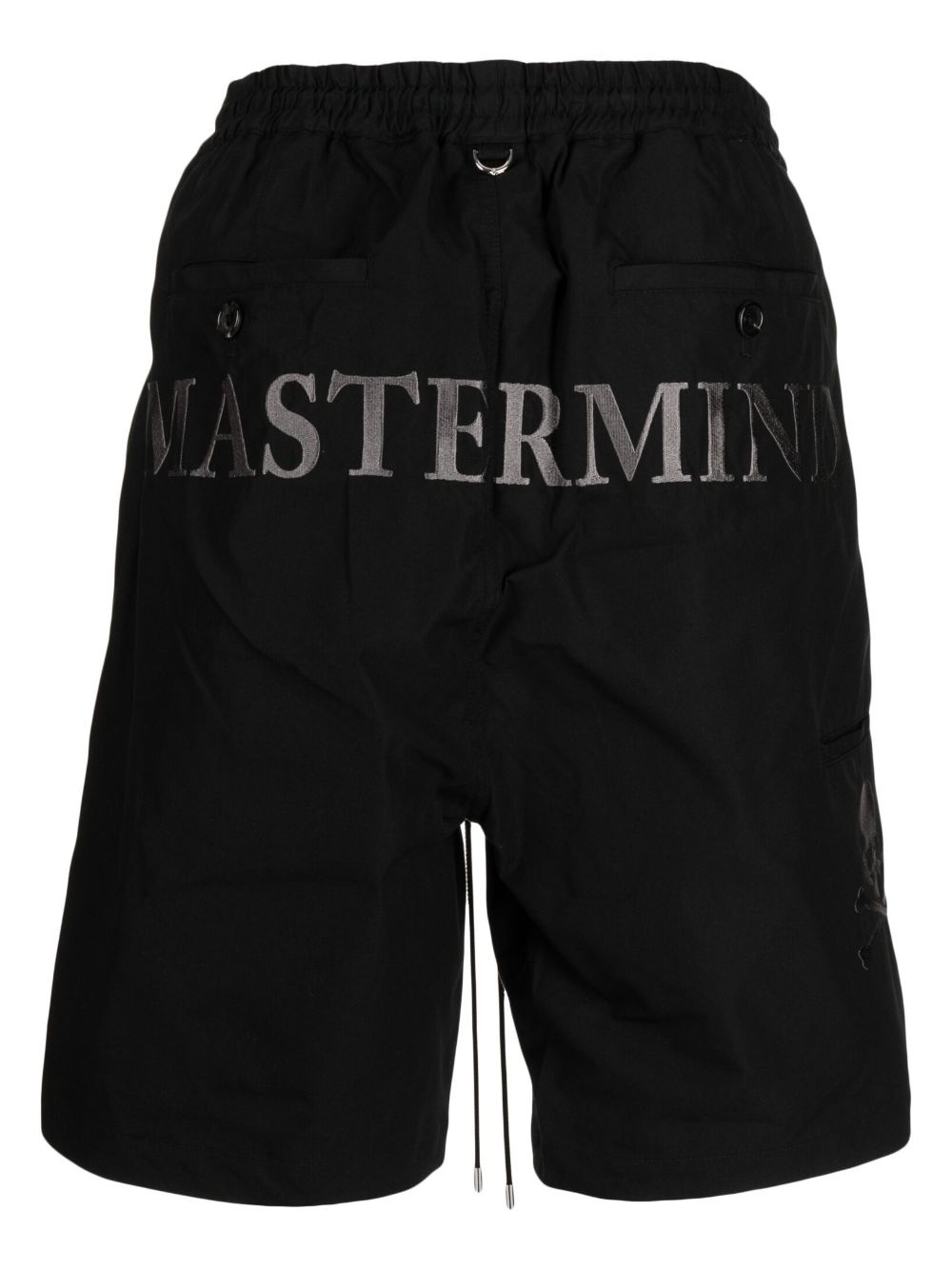 logo-embroidered bermuda shorts - 2