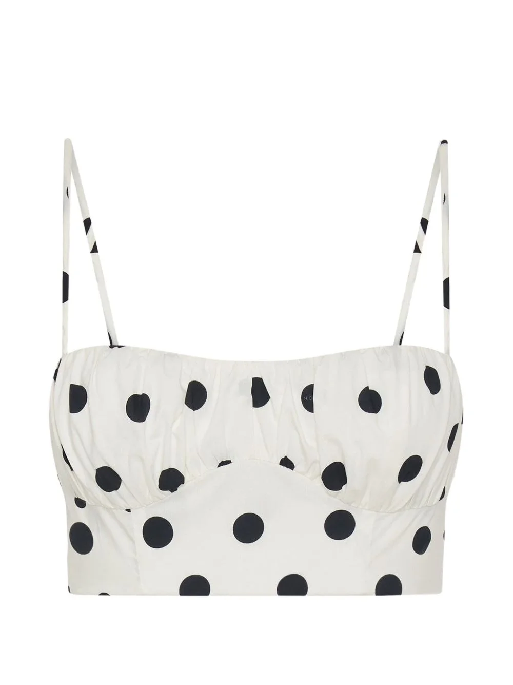 Yulia polka-dot top - 1