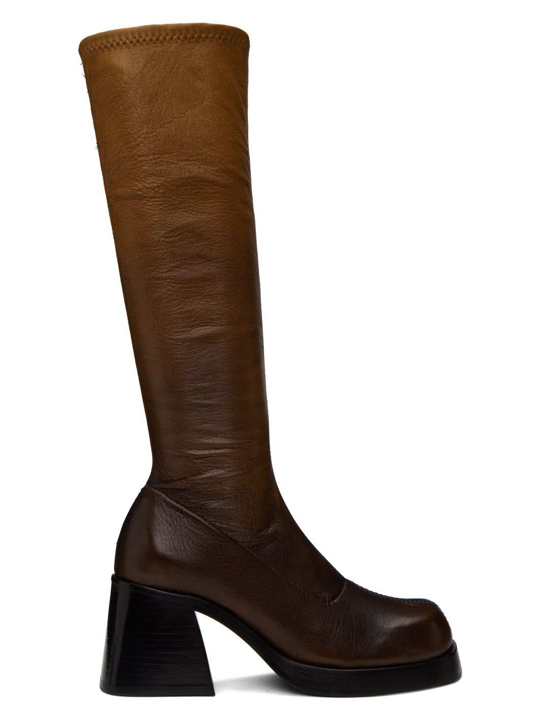 Brown Hedy Boots - 1