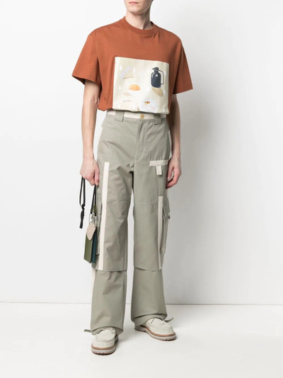 JACQUEMUS Le pantalon Grain cargo trousers outlook