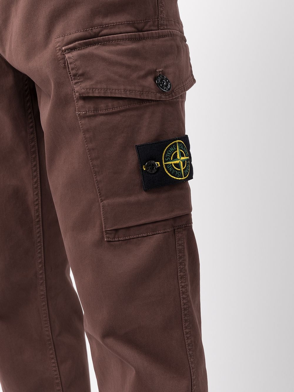 Compass patch cargo trousers - 5