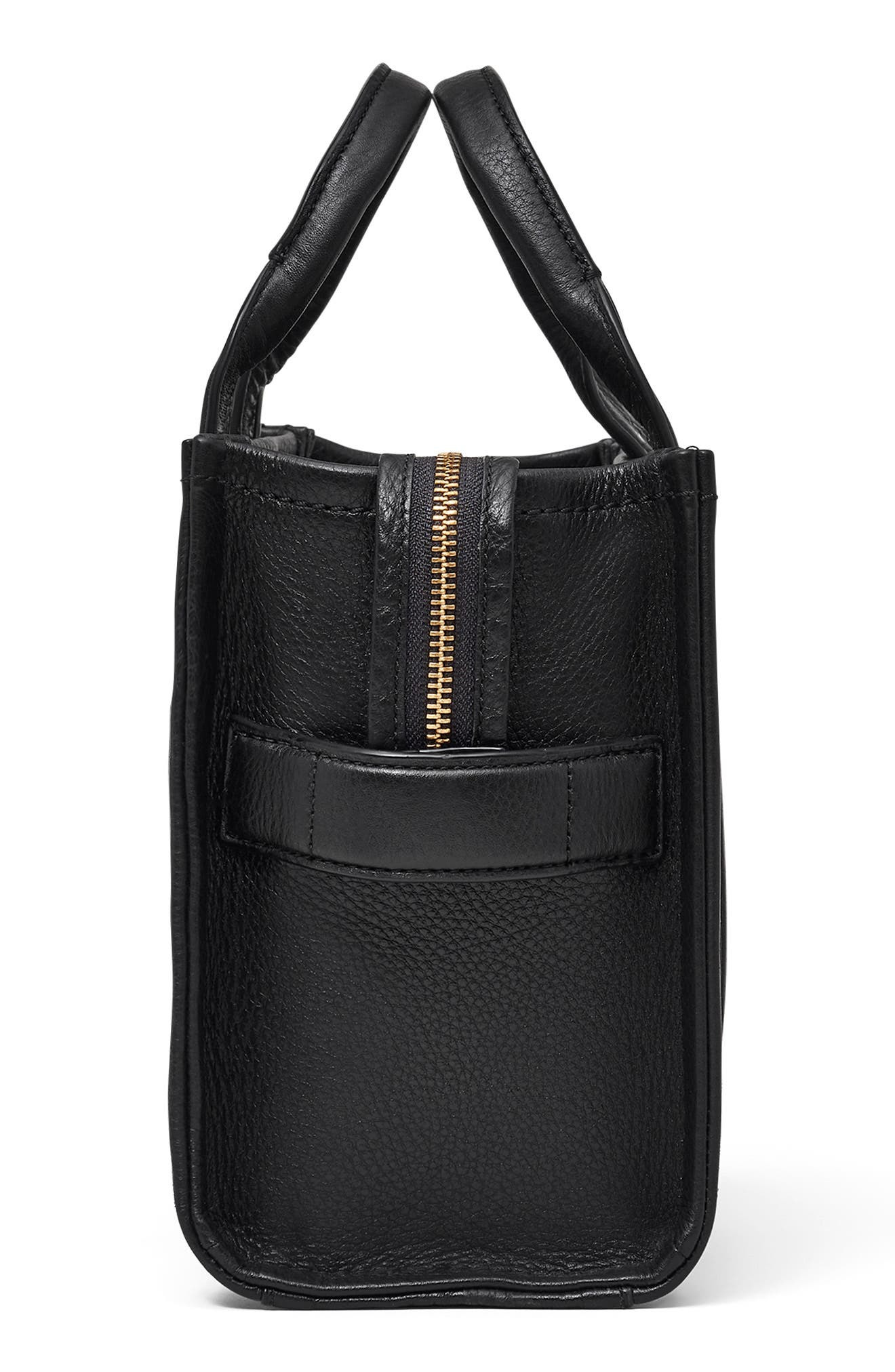 Marc Jacobs The Leather Small Tote Bag in Black at Nordstrom - 5