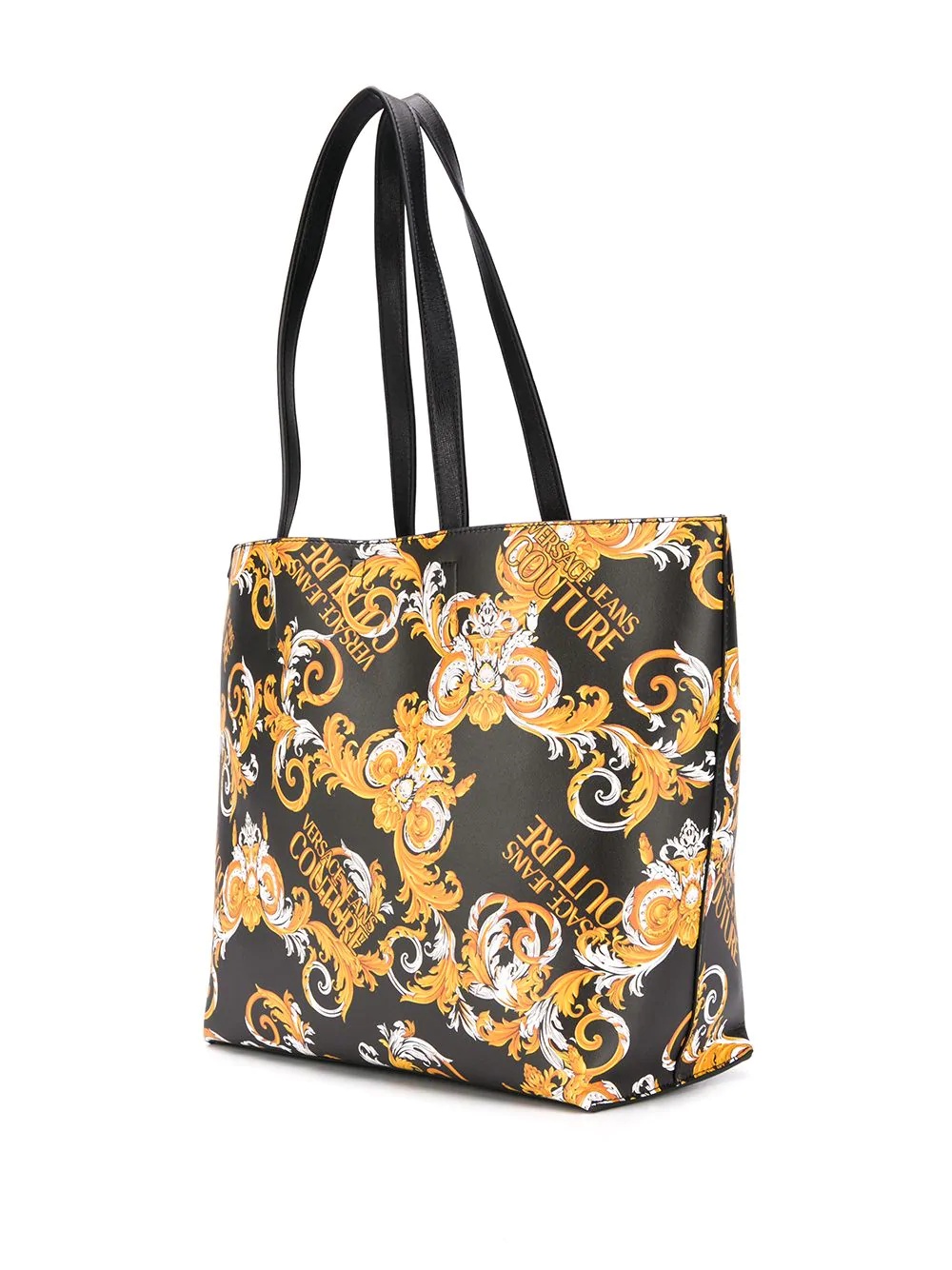 baroque logo tote - 3