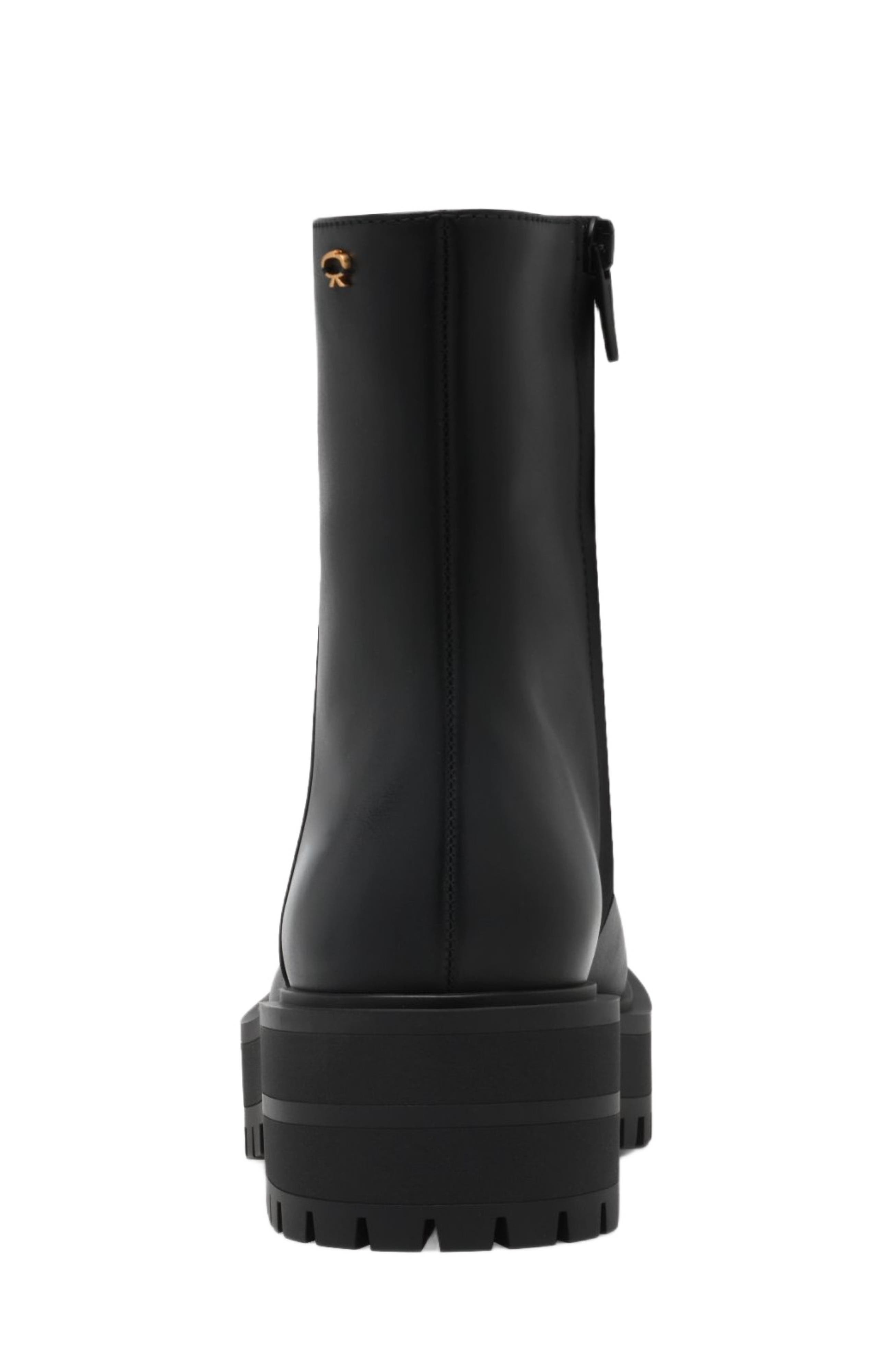 Gianvito Rossi Warner Biker in Black at Nordstrom - 4