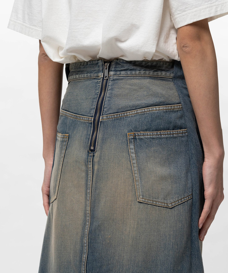 Reversed Denim Skirt 17