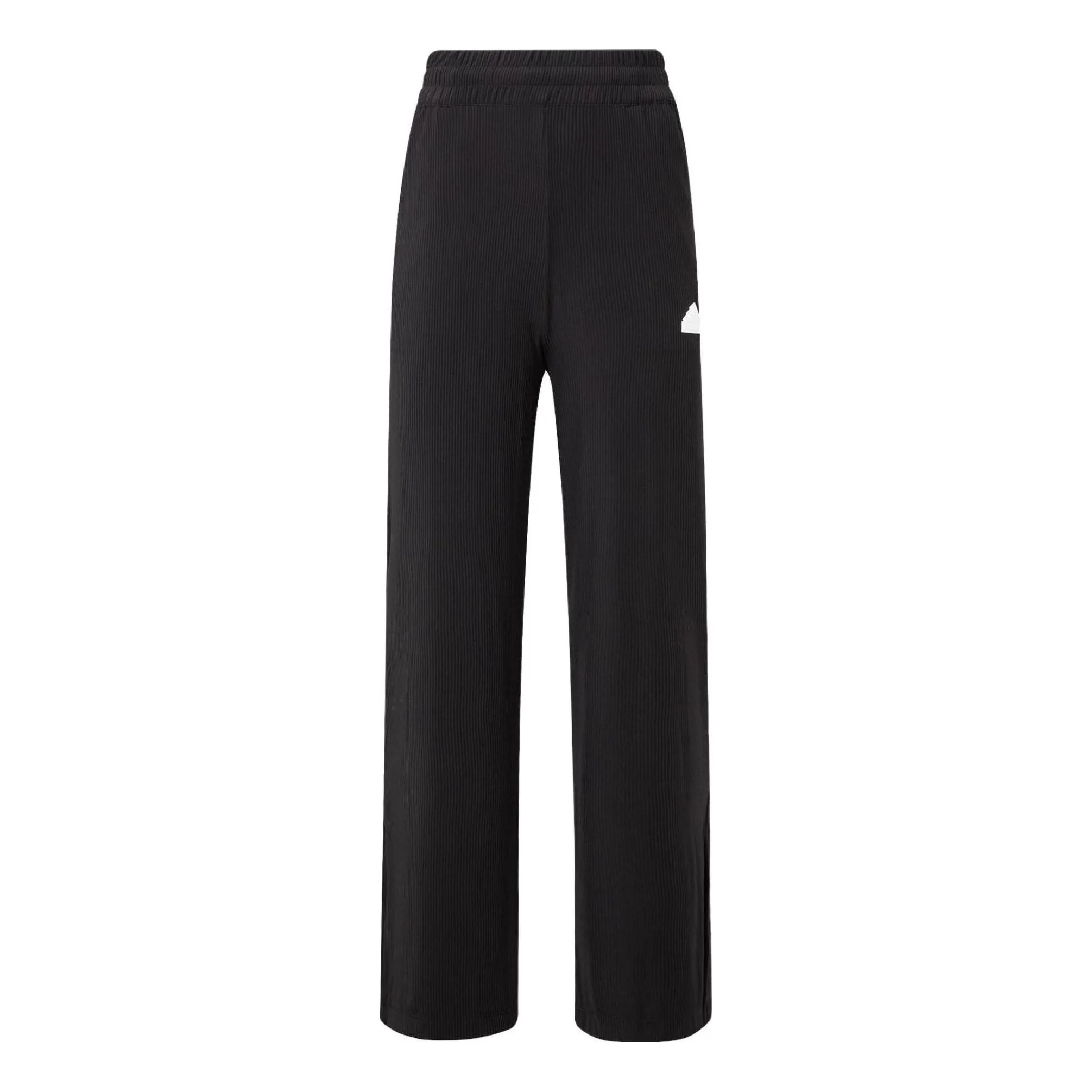 (WMNS) adidas Ct Knit Wide Pants 'Black' IT4352 - 1