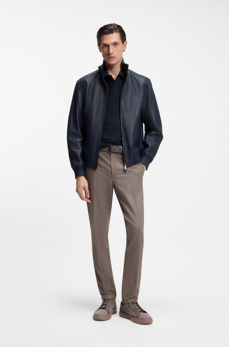 BOSS BOSS X ASTON MARTIN POLO SHIRT IN COTTON JACQUARD outlook