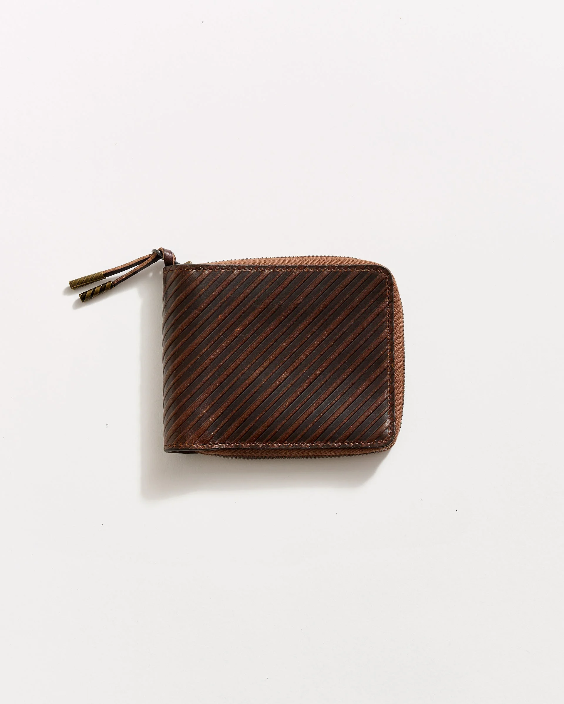 Leather Zip Wallet - 1