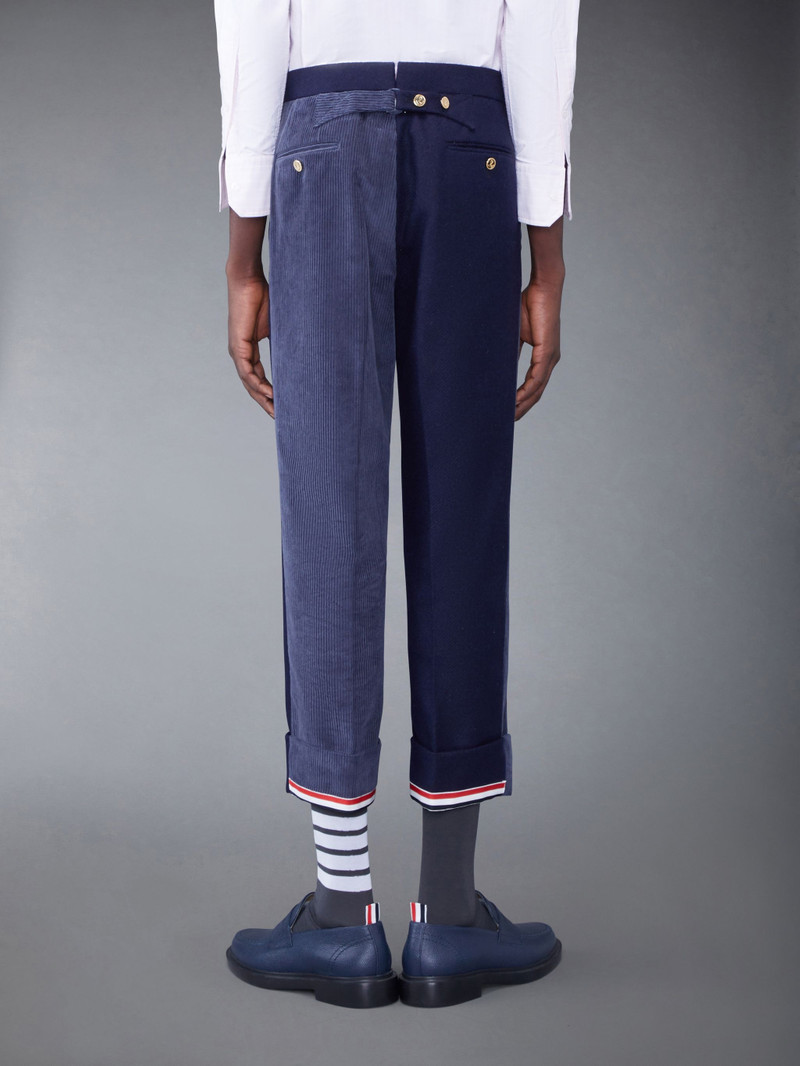 Thom Browne Fun-Mix Shetland Low Rise Backstrap Trouser outlook
