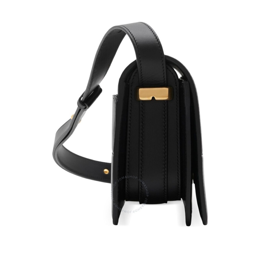 Burberry Calf Leather Equestrian Knight Snip Shoulder Bag - 3