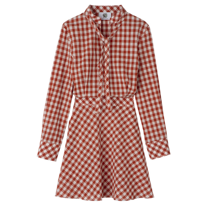 Dress Bark - Vichy jacquard 1