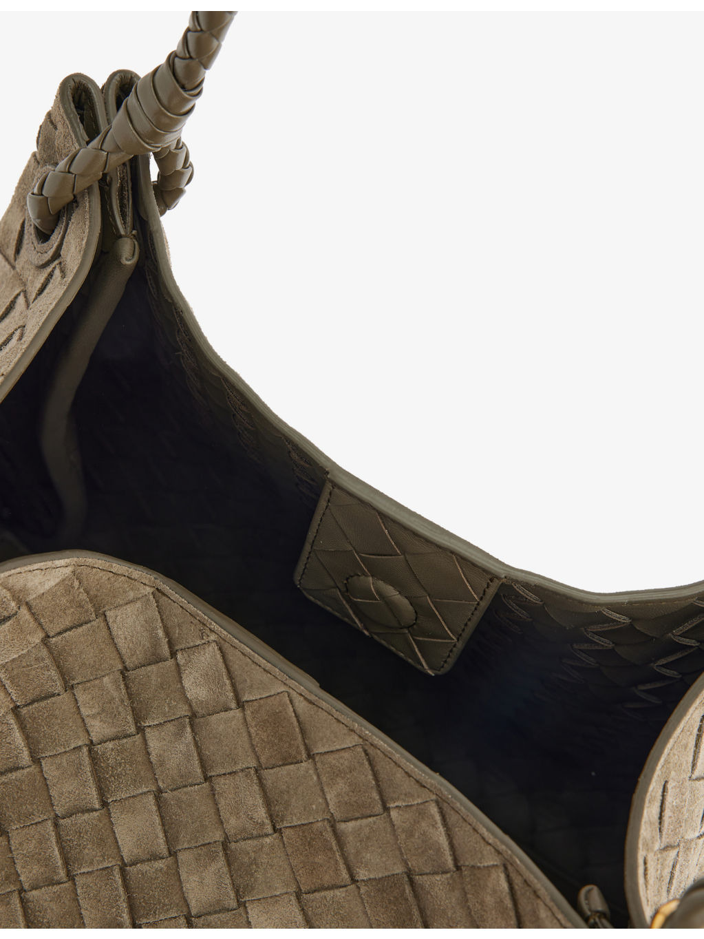 Parachute Large Suede Shoulder Bag - 5
