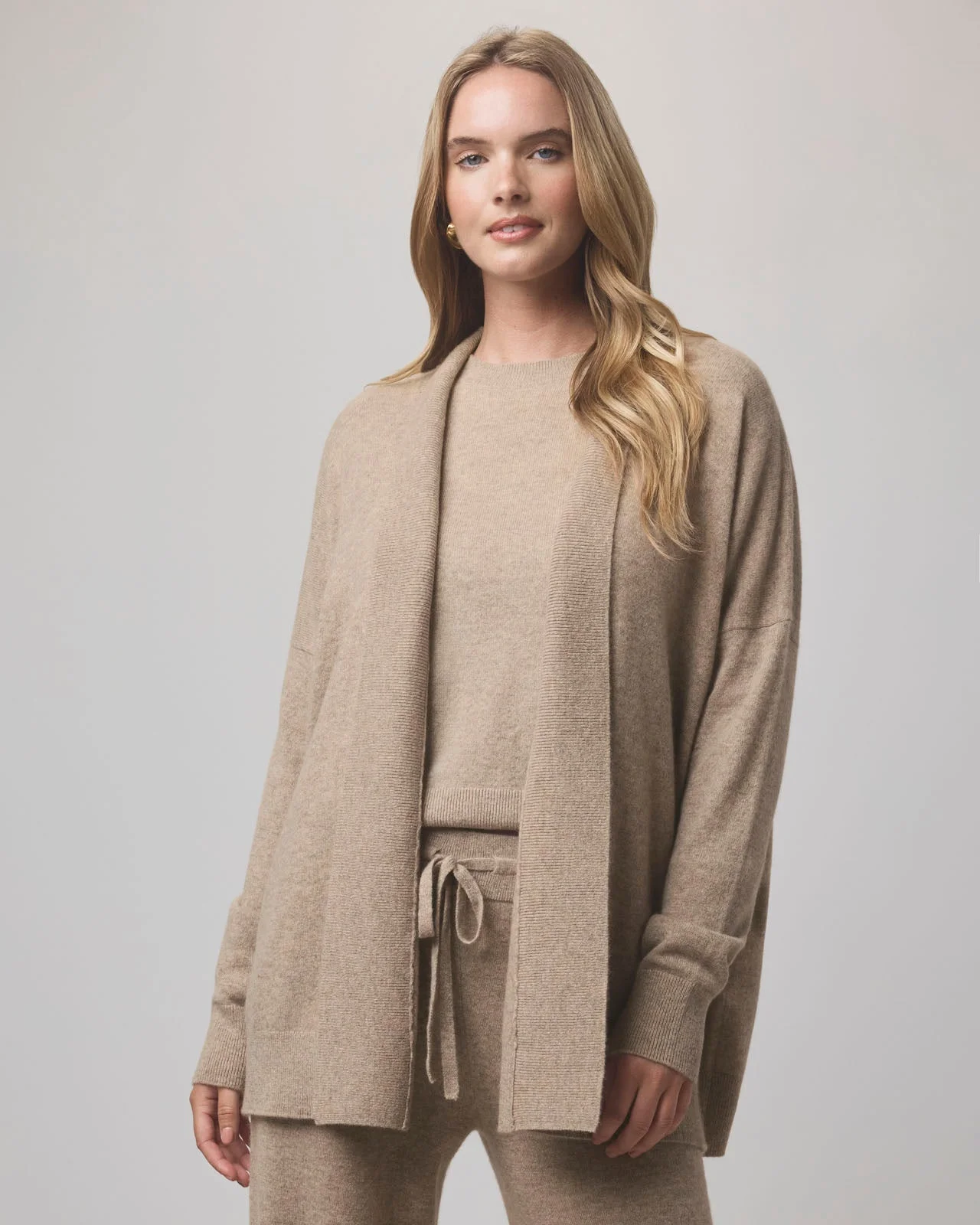 Tori Cashmere Oversized Cardigan - 1