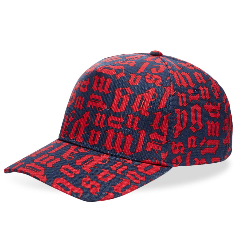 Palm Angels Broken Monogram Logo Cap - 1