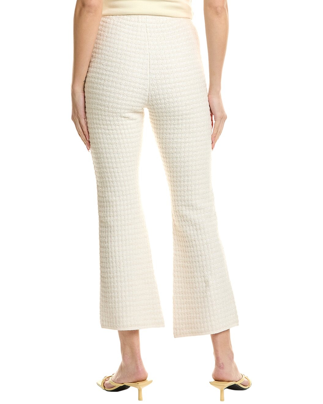 Sandro Waffle Wool-Blend Pant - 2