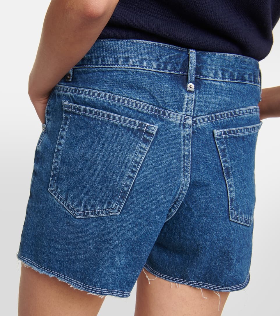 Johnny mid-rise denim shorts - 5