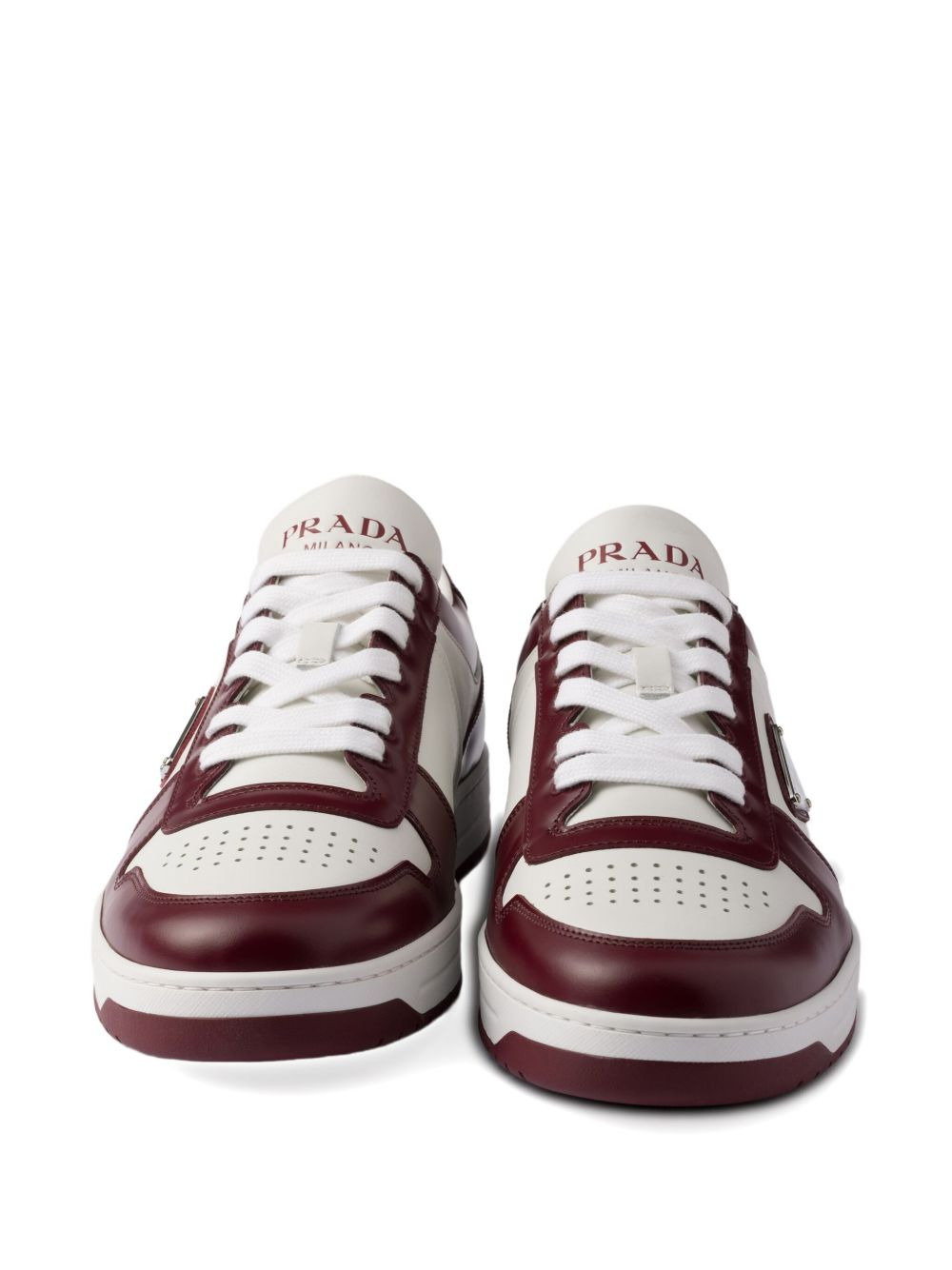 Downtown panelled leather sneakers - 4
