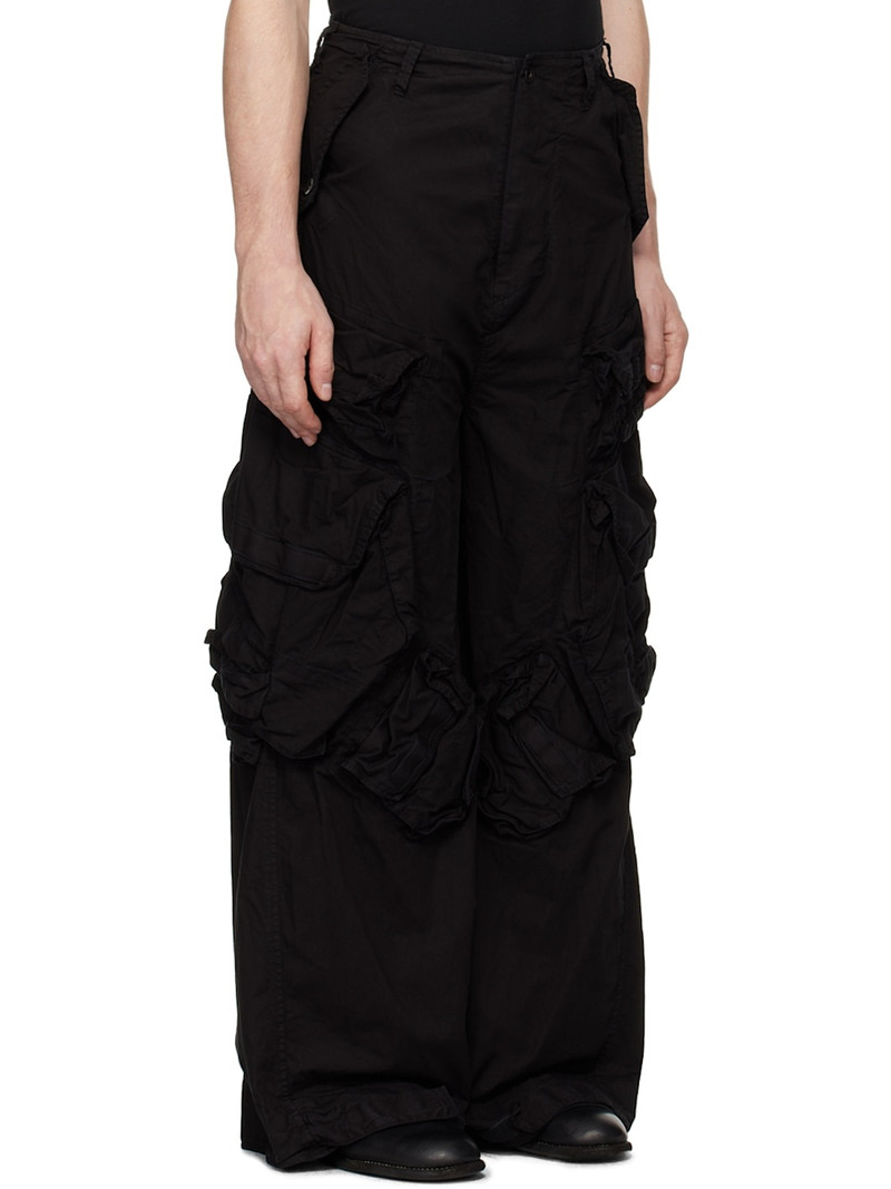 Black Hellion Cargo Pants 2
