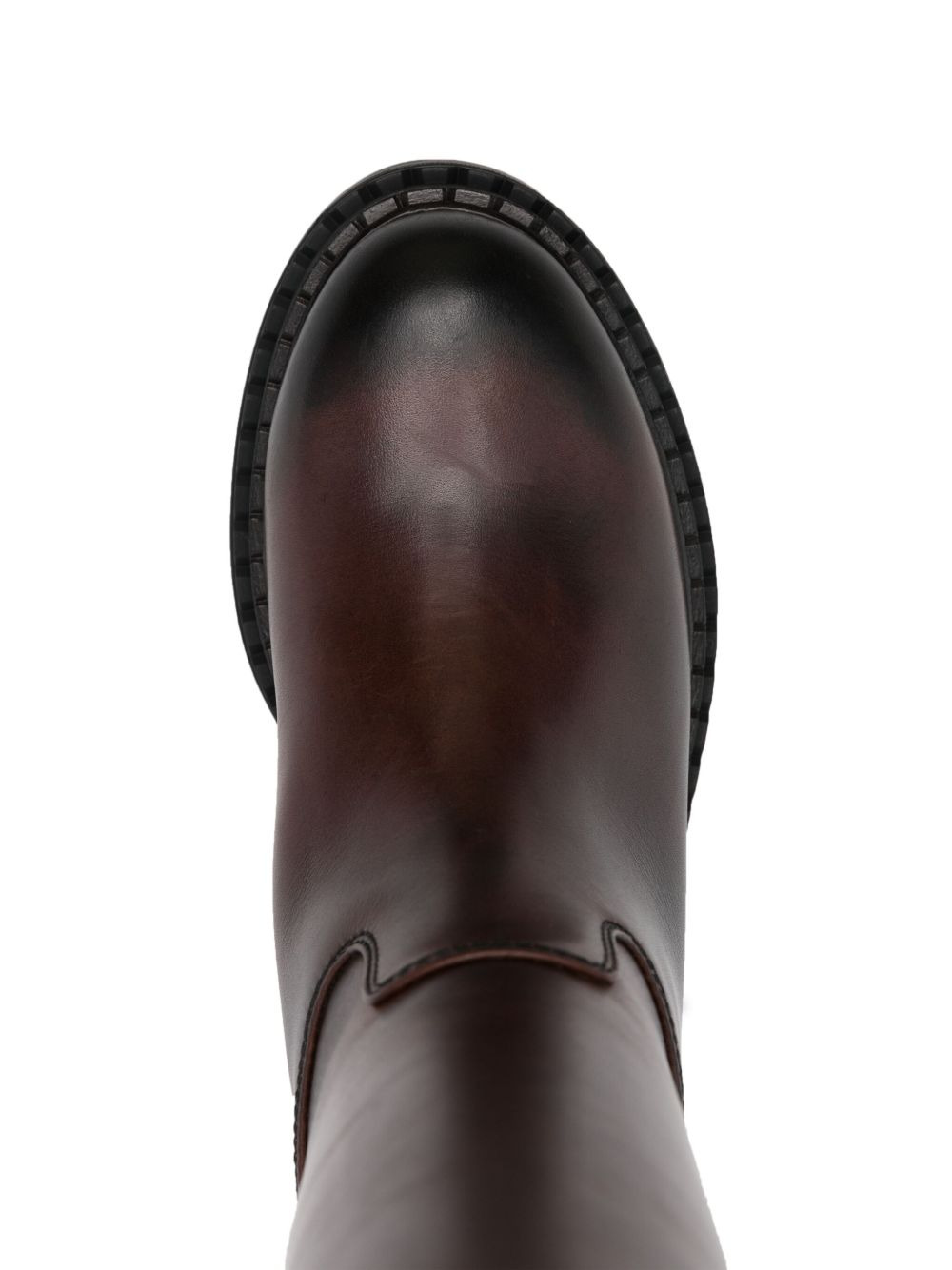 55mm leather boots - 4