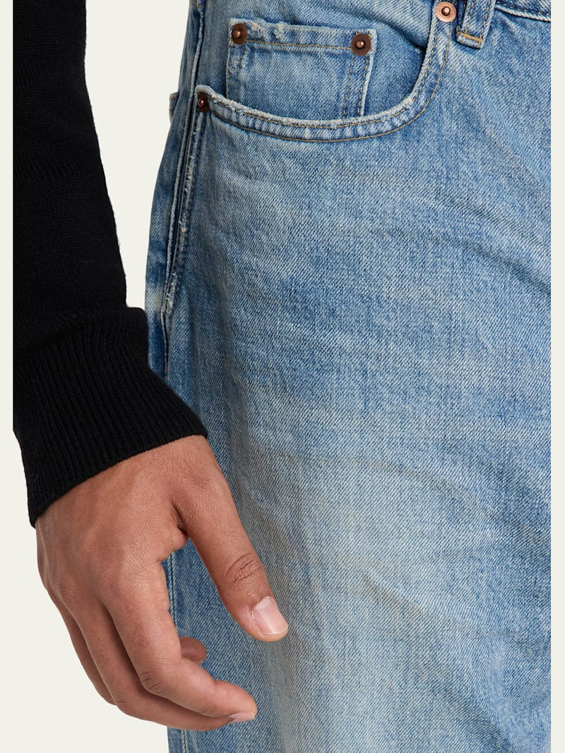 SAINT LAURENT Men's Faded Jeans outlook