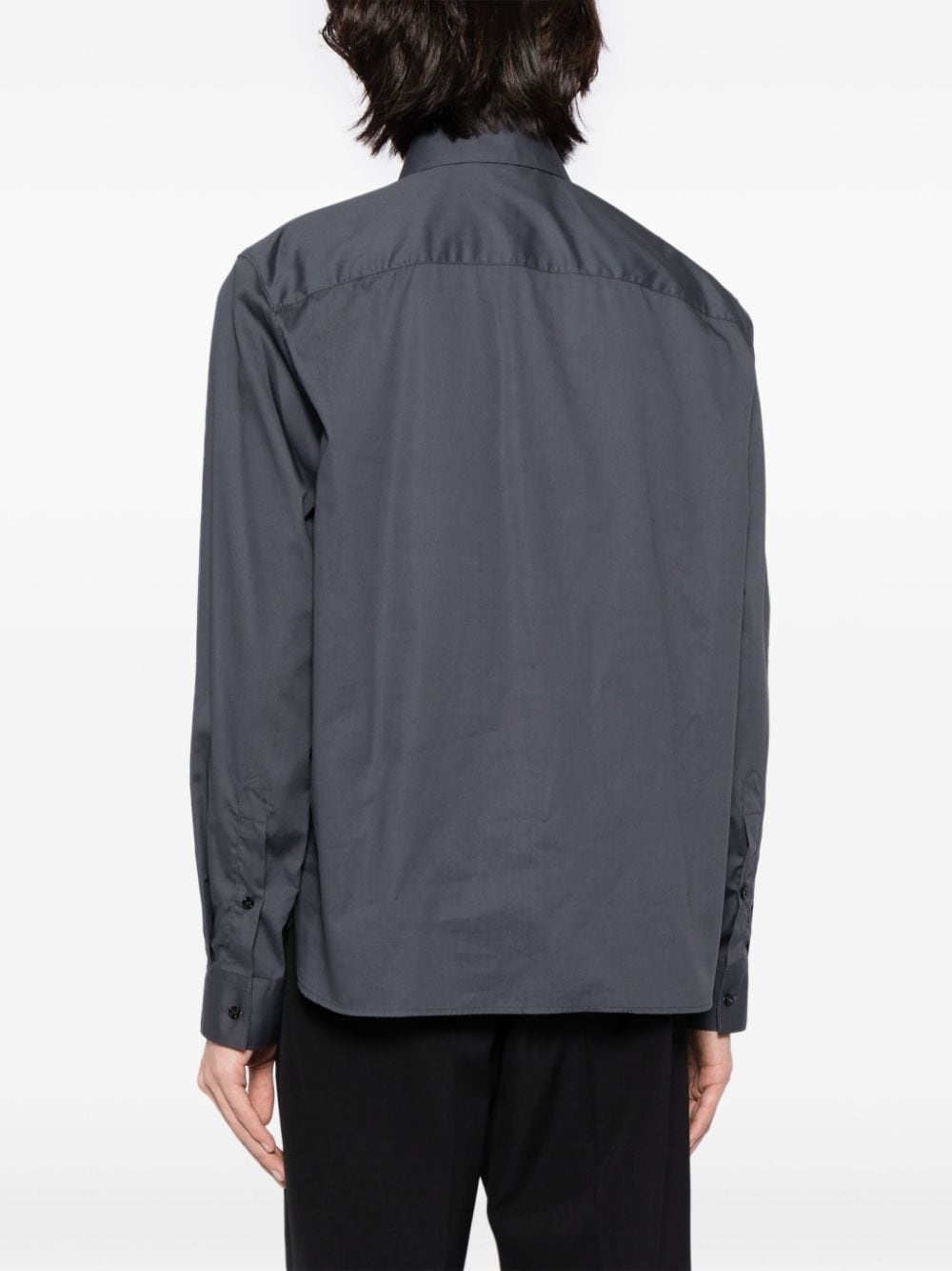 Thunderbolt-print cotton shirt - 4